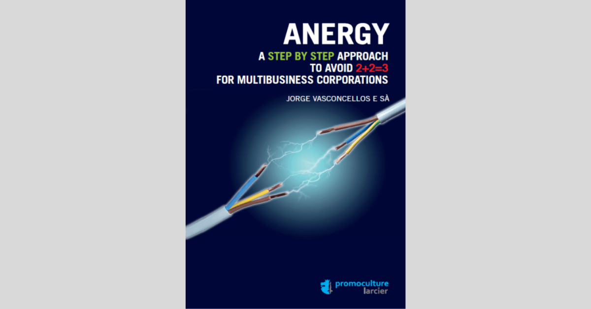 New book on corporate strategy - Anergy
